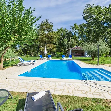 Susnjic With Pool, Children Playground And Terrace Apartment Baderna